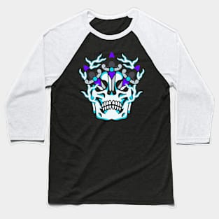 Skull dagger electric Baseball T-Shirt